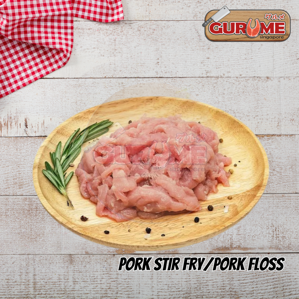 Frozen pork stir fry pork floss 500g + - | 猪肉丝